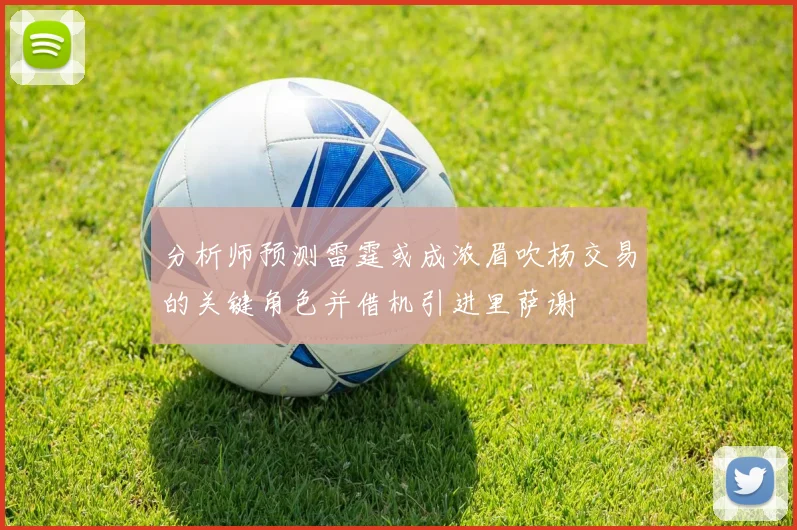 分析师预测雷霆或成浓眉吹杨交易的关键角色并借机引进里萨谢